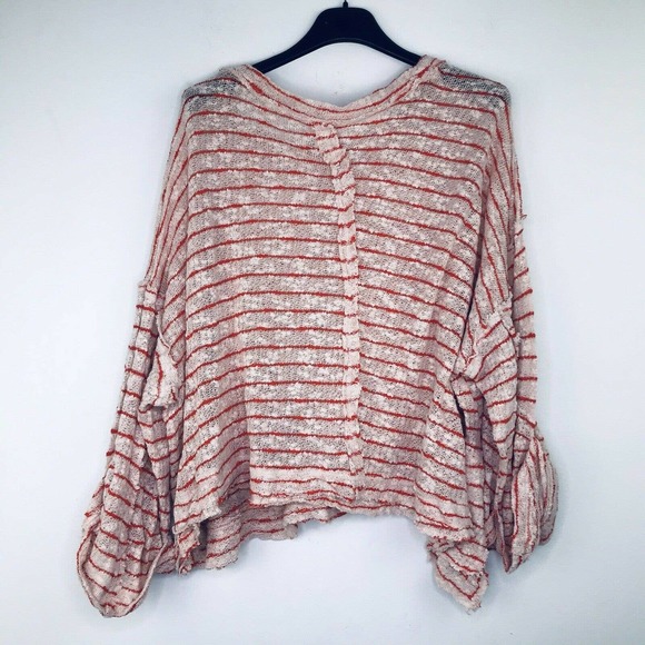 We The Free S Island Girl Sweater Striped Knitted P11 - Picture 5 of 6